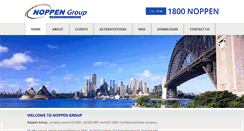 Desktop Screenshot of noppen.com.au
